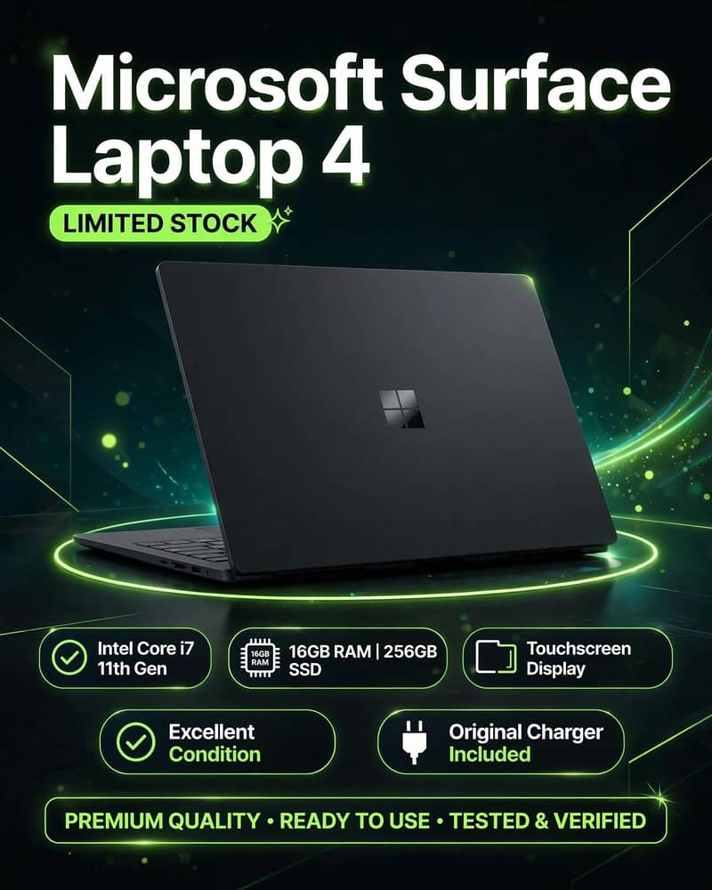 Microsoft surfac laptops 4 0