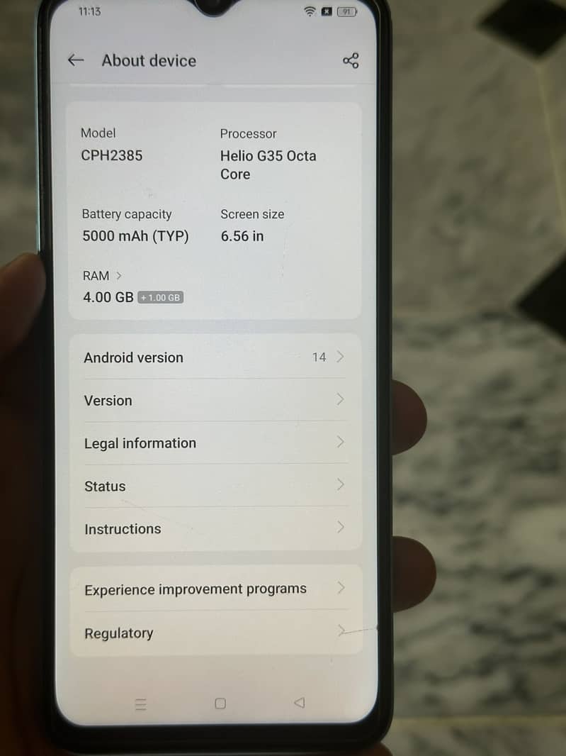 OPPO A57s 4