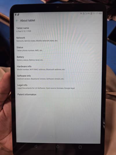 LG G Tab 5 10.1 inch FHD display