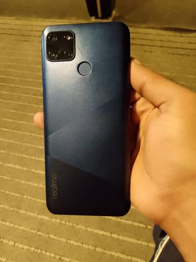 Realme C12 3gb 32gb internal storage only phone hai