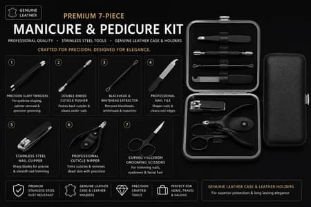 Premium - Manicure & Pedicure Kit