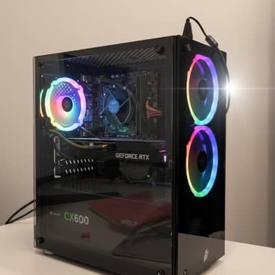 Gaming PC High end |Navidia RTX 3060 Ti Cosire Power supply