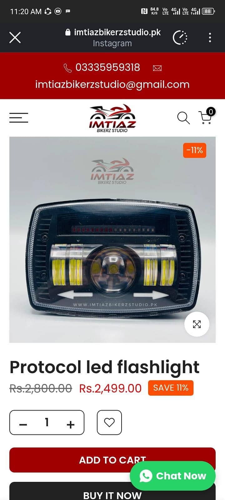 HJG Protocol Head Light 1