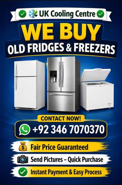 Fridge sale purchase / deep freezer buyer / old fridge buyer