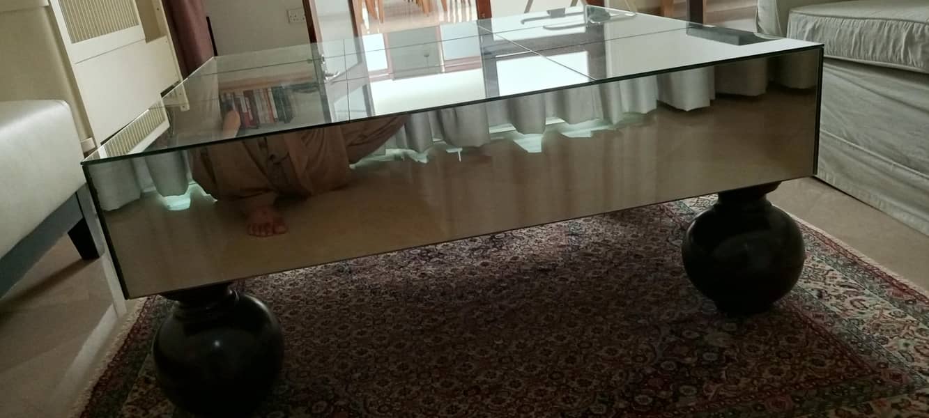 Grid Mirrored coffee table 2