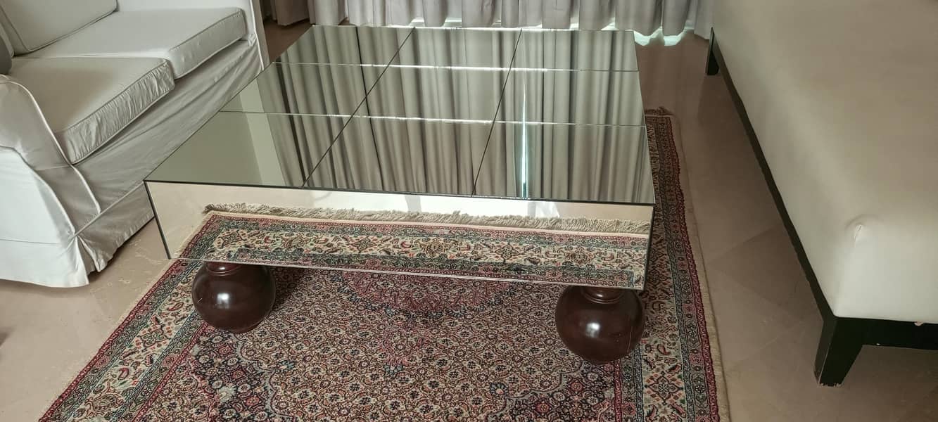 Grid Mirrored coffee table 3