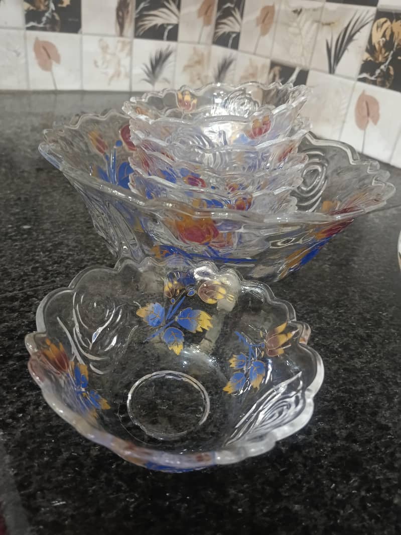 cake set , custard set 1
