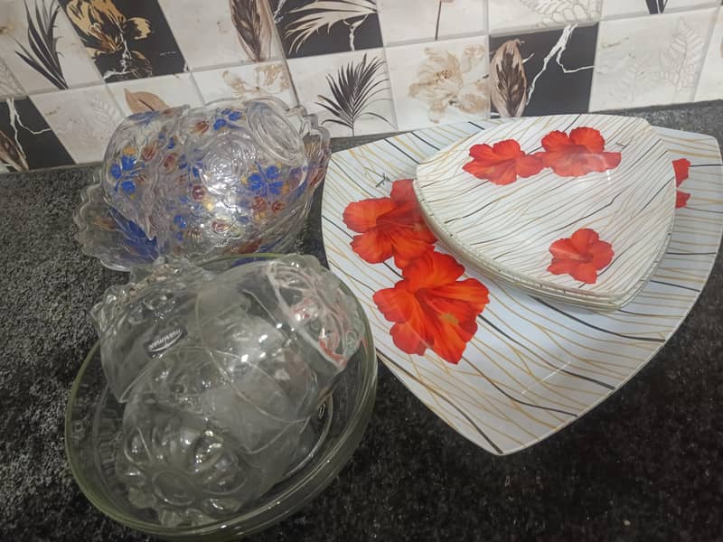 cake set , custard set 3