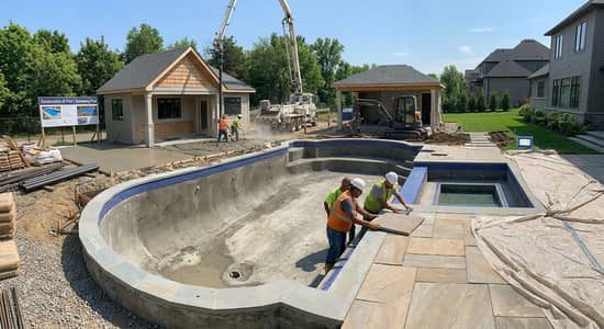 Contstruction of Pool | Swimming Pool Construction | Swimming Pool