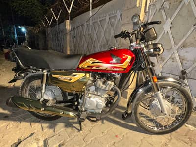 Honda CG 125 gold edition new