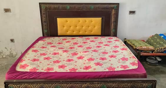 slightly Used Full Size Bed In Neat Condition For Sale
