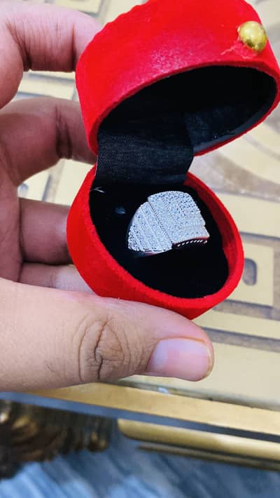 100%OriginalPremiumItalian KhaalisChaandimade Ringsfor Male and Female