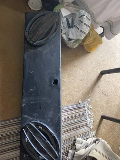 Car speaker with box urgent sale