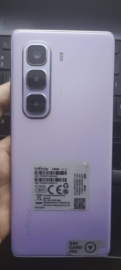 Infinix Hot 50 Pro+ 8GB/256GB | 10/10 Condition | Complete Box