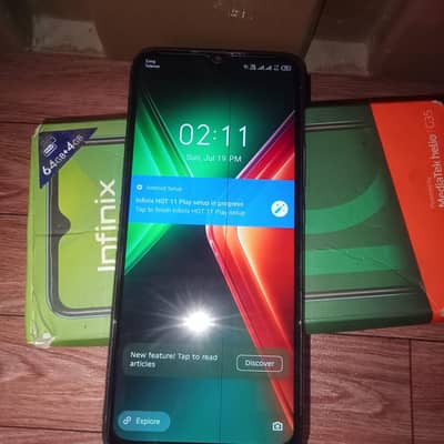 Infinix Hot 10 Play 4/64 exchange possible