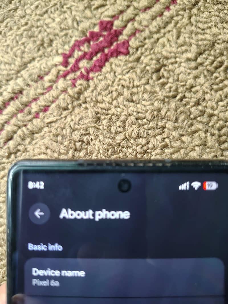 Google Pixel 6a 7