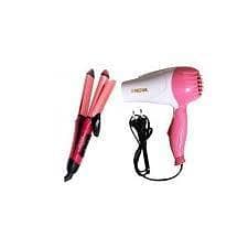 Combo deal Hair Dryer & Hair Straightener parcel check before pay