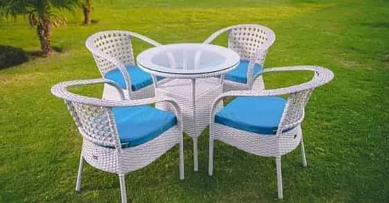 4 chairs dining table set/rattan sofa set/outdoor swing/restaurant set