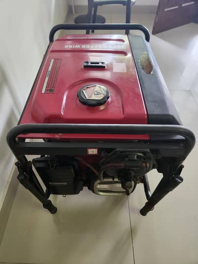 Aurora 6.5 KVA Generator (100% Copper Winding & Gas Kit)