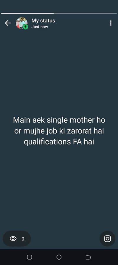 job for me