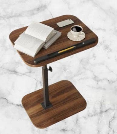 “C-Shaped Adjustable Side End Table – Stylish Living Room & Bedside Table”