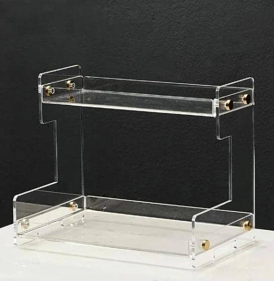 The Stylish Queen Acrylic Unbreakable Cosmetic Organizer – Luxury Vanity Storage