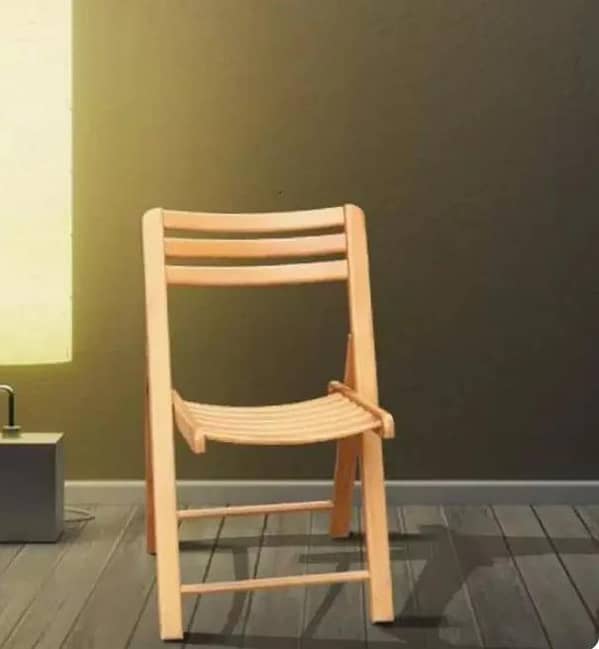 Premium Wooden Folding Chair for Garden, Balcony, or Lounge – Comfortable Outdoor Seating, Durable and Stylish