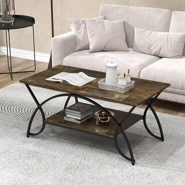 Premium 2-Shelf  Center Table for Stylish and Functional Living Rooms