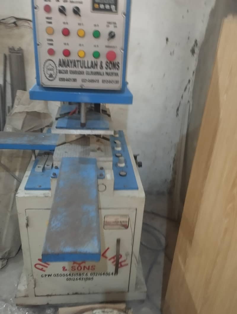 uPVC joint welding machine 1