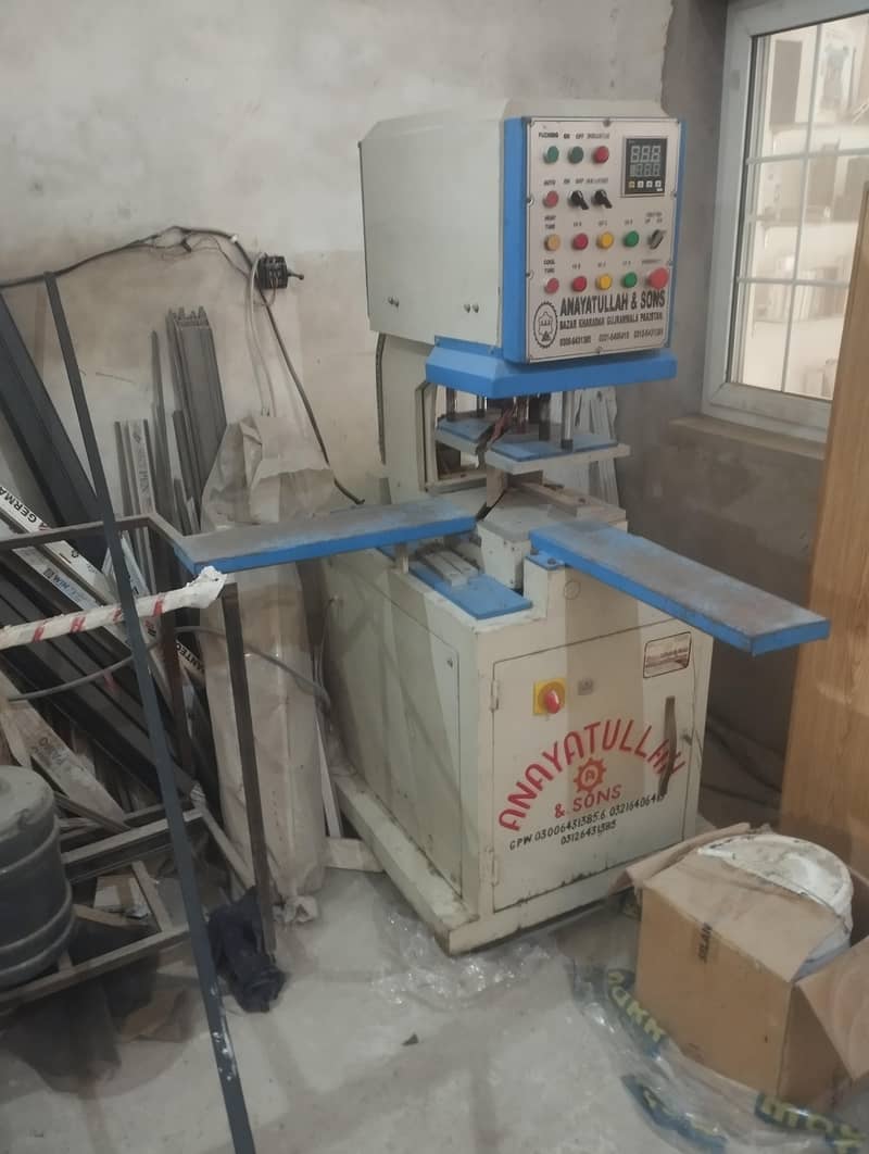 uPVC joint welding machine 4