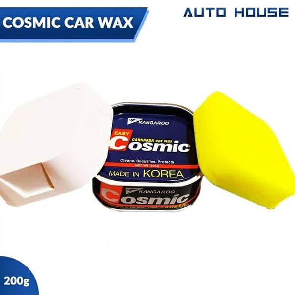 Cosmic Car Wax 200G – Premium Carnauba Paint Protection & Deep Gloss Polish