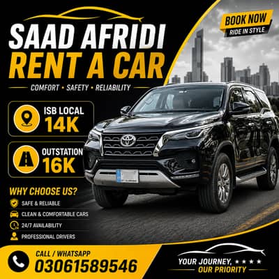 Rent A Car, Car Rental, Prado, V8, With Driver, Revo, Fortuner, Haval