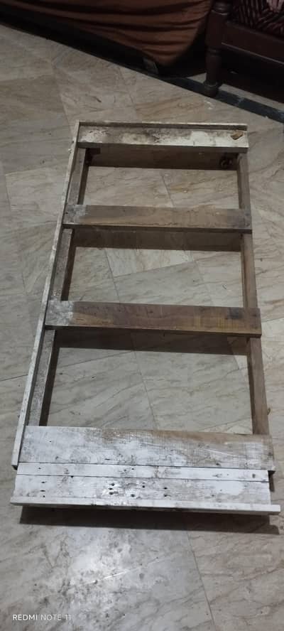 deep freezer stand (wooden)