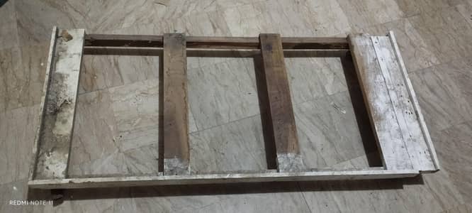 deep freezer stand (wooden)