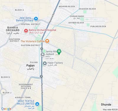 Book Residential Plot Today In Bahria Orchard Phase 4