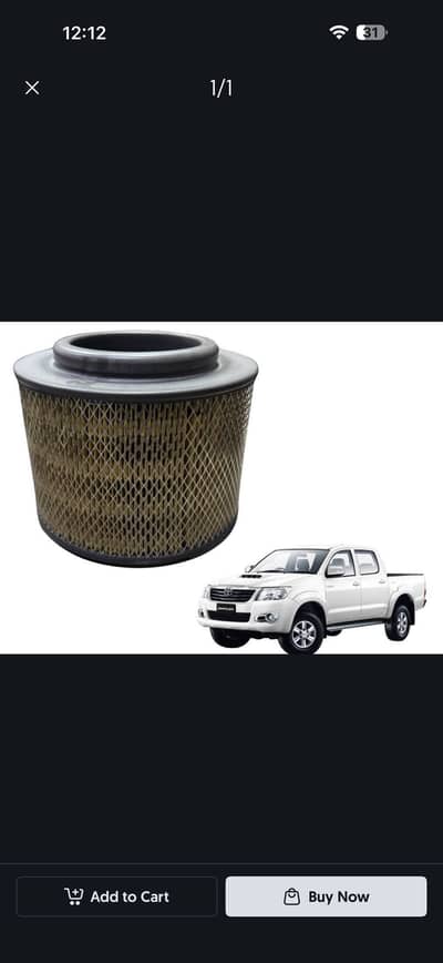 vigo geniune air filter 2004 2016