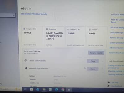 HP ProBook 640 G3 Core i5 7th Gen