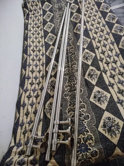 curtain railing rod stainless steel