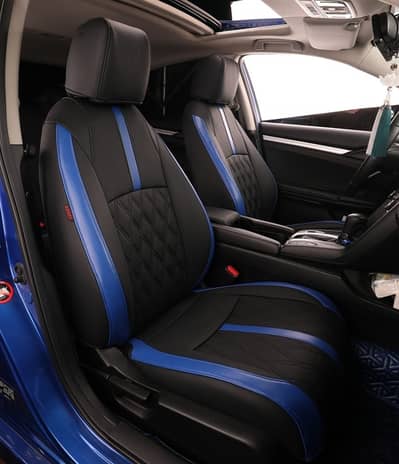 Honda civic new poshish seat covers in japanese synthetic  leather.