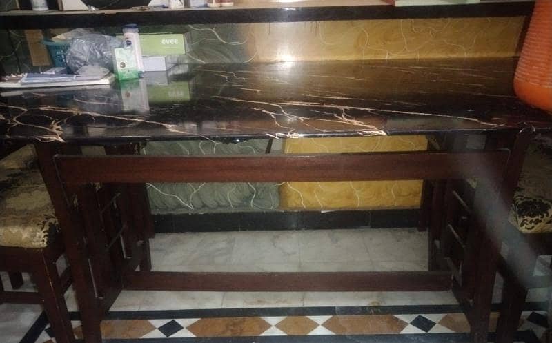 Dining table wood 2