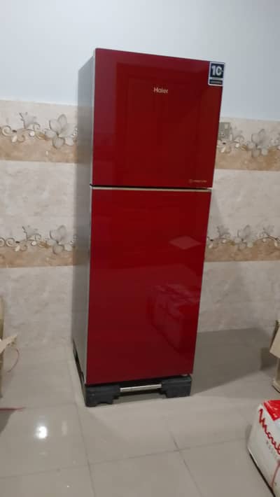 Haier HRF-276 EPR double-door refrigerator.