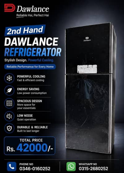 Dawlance Fridge for sale