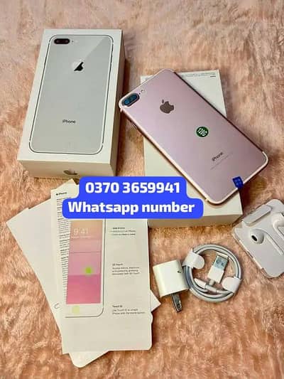Apple iPhone 7 Plus pta approved 128gb contact WhatsApp
