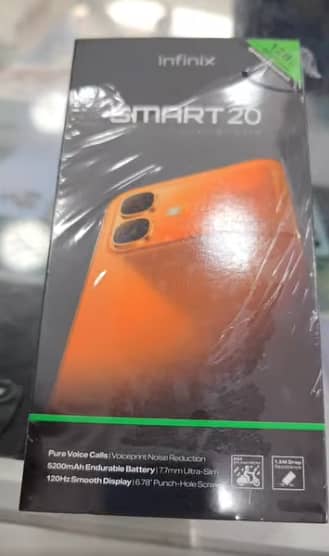 Infinix Smart 20 | 4/64 box pack