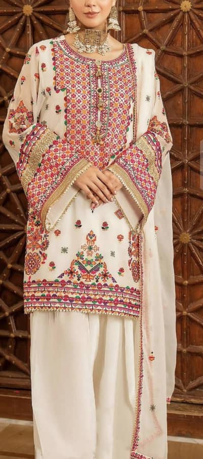 embroidery suit