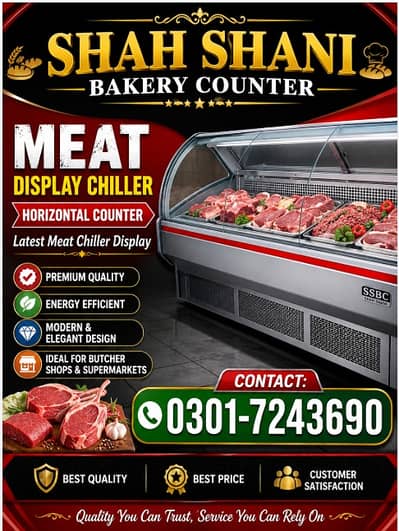 Meat Display Chiller Horizontal Counter Latest Meat Chiller Display
