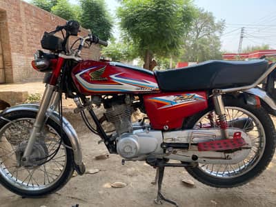 Honda 125 2016 model for sale urgent sale