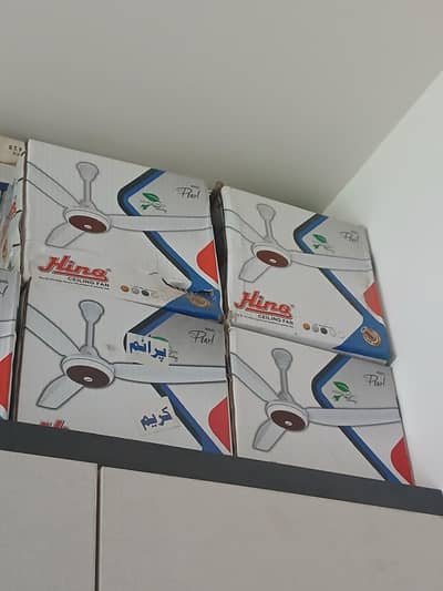 fans good and new condition