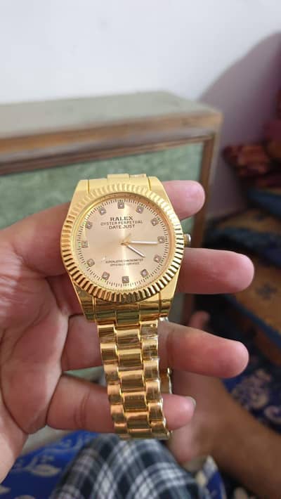 Ralex Gold Watch Brand New unused - No Box