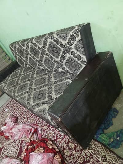 urgent sale bunker bed, Sofa combed, and bubble bed almary 03173032394